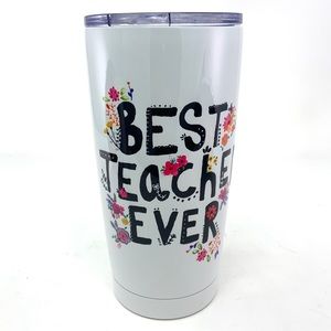 Best teacher ever mug by natural life